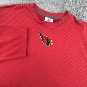 NFL Arizona Cardinals Team Apparel Pullover Long Sleeve Shirt Mens XL